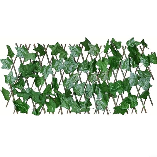 Erweiterbarer künstlicher Laubzaun, stilvolles 12-teiliges Set, entwickelt, um die Privatsphäre Ihres Raumes effektiv zu verbessern (A) von Getdoublerich