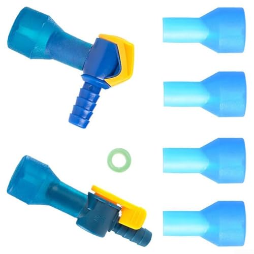 Essential For Hydration Kit 4 Beißventile mit Schlauchanschlüssen für aktive Outdoor-Abenteuer (JC-062) von Getdoublerich