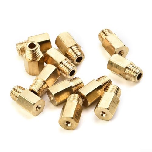 Für Mikuni VM & For TM Series 12-teiliges Vergaser-Hauptdüsen-Set, mit Größen von #90 bis #200 für Leistungs-Upgrades von Getdoublerich
