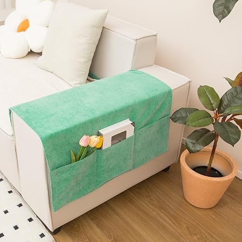 Funktionelle Armlehnenbezüge für Sofas schützen Ihre Möbel mit Stil (07 Mentholgrün) von Getdoublerich