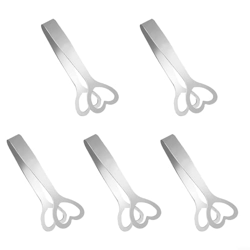 Funktionelle Edelstahl-Eiszange, 5-teiliges Set zum Servieren von Eis und Zucker zu Hause oder bei Veranstaltungen Funktionelle Edelstahl-Eiszange, 5-teiliges Set zum Servieren von Eis und Zucker zu Hause oder bei Veranstaltungen von Getdoublerich