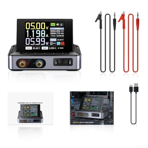 Getdoublerich DPS-150 CNC-DC-verstellbares, geregeltes Netzteil, 150 W, tragbares 30 V5 A-Netzteil, bietet programmierbare digitale Schnittstelle von Getdoublerich