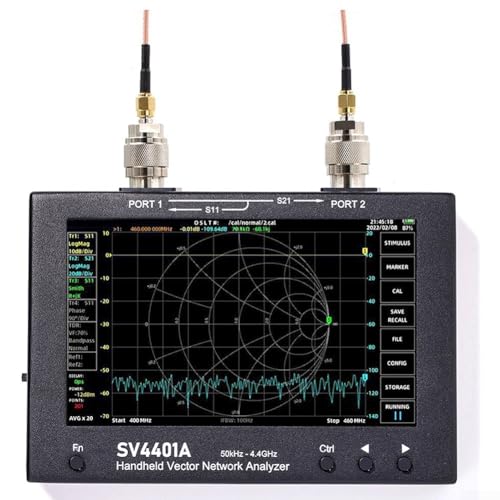 Getdoublerich SV4401A Vector Netzwerkanalysator-Set mit 8 GB Speicher, 100 dB, dynamischer 7-Zoll-LCD-Bildschirm VNA für Netzwerkkabel-Diagnose Getdoublerich SV4401A Vector Netzwerkanalysator-Set mit 8 GB Speicher, 100 dB, dynamischer 7-Zoll-LCD-Bildschirm VNA für Netzwerkkabel-Diagnose von Getdoublerich