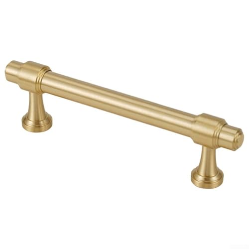 Getdoublerich Stilvolle Schubladengriffe aus massivem Messing werten Ihre Möbel mit elegantem Touch auf (96 mm Lochabstand) von Getdoublerich