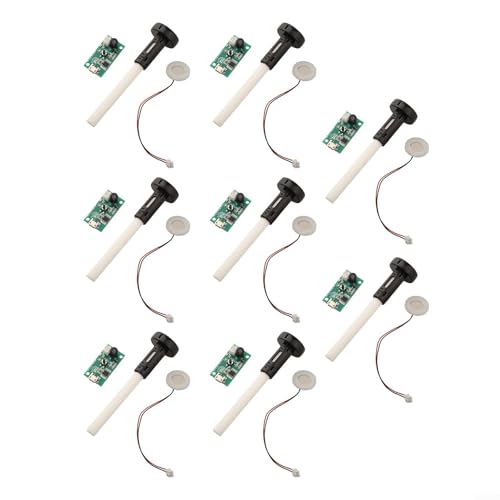 Getdoublerich USB-Sprühmodul, USB-Luftbefeuchter-Modul, Leiterplatte, 5 V Zerstäuber-Modul für verschiedene Befeuchtungsbedürfnisse zu Hause oder im Büro, 8 Stück von Getdoublerich