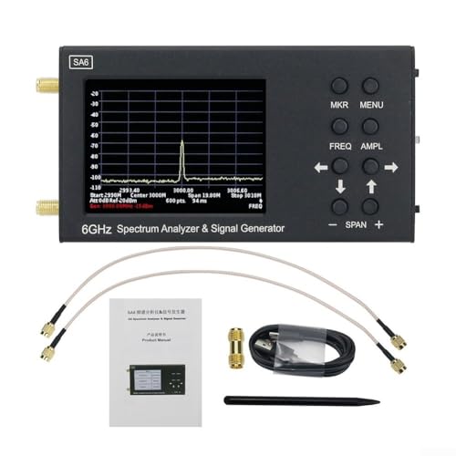 Getdoublerich VNA 6G Vector Network Analyzer, 8.1 cm Touch Screen Spectrum Analyzer And Signal Generator SA6 Is Suitable For Field Survey Work And Mobile Analysis Getdoublerich VNA 6G Vector Network Analyzer, 8.1 cm Touch Screen Spectrum Analyzer And Signal Generator SA6 Is Suitable For Field Survey Work And Mobile Analysis von Getdoublerich