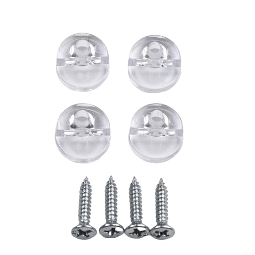 Hängende Clips für gerahmte oder rahmenlose Spiegel, für Waschräume und Salons, 4 Stück Hängende Clips für gerahmte oder rahmenlose Spiegel, für Waschräume und Salons, 4 Stück von Getdoublerich