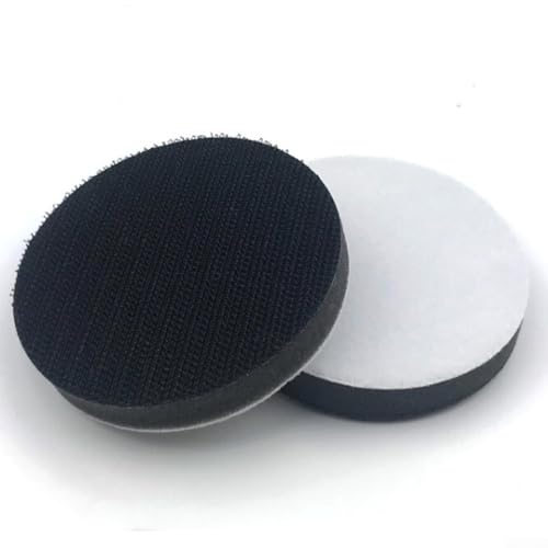 Klett-Schleifscheiben, Schnittstellen-Pads, 75 mm, 2 Stück, weicher Schwamm Klett-Schleifscheiben, Schnittstellen-Pads, 75 mm, 2 Stück, weicher Schwamm von Getdoublerich