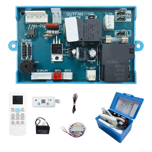 Klimagerät Steuersystem Set Komplettpaket mit Panel und Zubehör zur gleichbleibenden Temperaturregulierung Klimagerät Steuersystem Set Komplettpaket mit Panel und Zubehör zur gleichbleibenden Temperaturregulierung von Getdoublerich