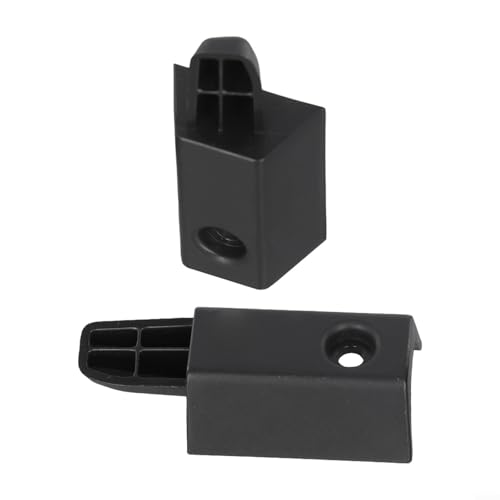 Kofferraumabdeckung Vorhang Riegel 2er Set für Land Rover, kompatibel mit OEM LR012846 LR012845 LR012847 (Schwarz) von Getdoublerich