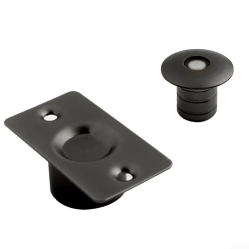Kupfer-Türstopper mit magnetischem Softschloss für Zuhause und Arbeitsplatz, leises und schlankes Design (Silber) von Getdoublerich