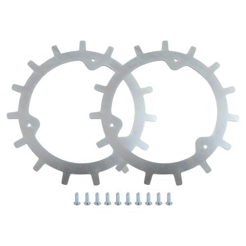 Mähroboter-Spike, Edelstahl, Mähroboter-Zubehör, Anti-Rutsch-Spike-Sets für Mammotion Yuka Mini, selbstzentrierend, 210 x 2,0 mm von Getdoublerich