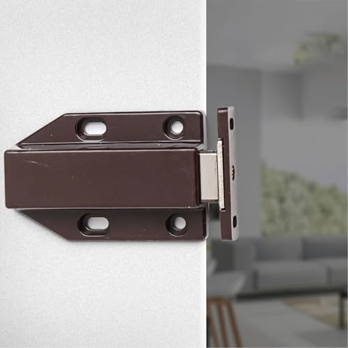 Magnetischer Türschnäpper für Küchenschränke und Schränke, leiser Schließmechanismus für reibungslosen Betrieb (2 Stück) von Getdoublerich