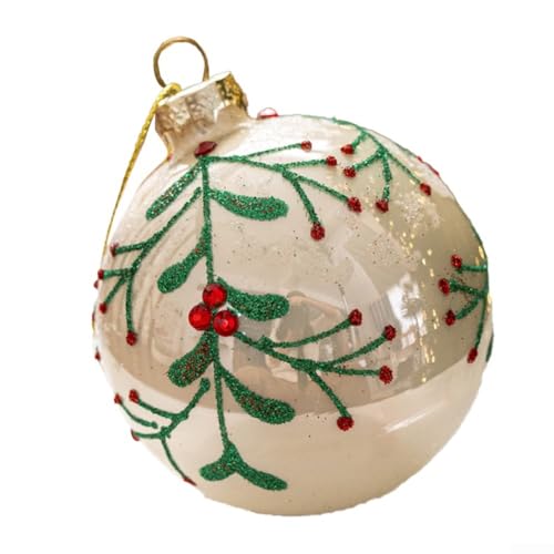 Mehrfarbige Christbaumkugeln Kugeln hängende Glaskugeln Ornamente Weihnachten Glaskugel Baumschmuck (E) von Getdoublerich