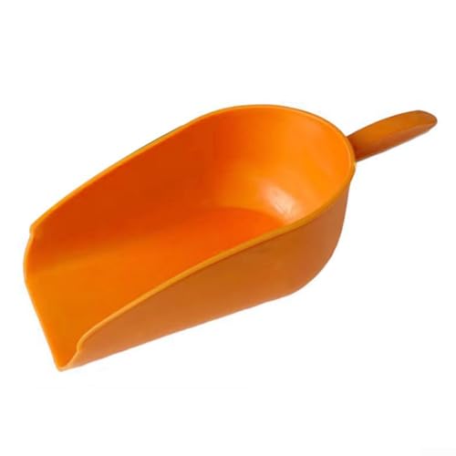 Mehrzweck-Schaufel für Tierfutter für Bauernhof, Camping, Gartenarbeit und Haushaltsaufgaben (Orange) von Getdoublerich