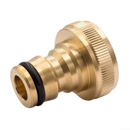 Messing Garten Wasserhahn Anschluss Wasserschlauch Adapter Schnellspanner aus Messing Sichere Verbindung zum Wasserhahn von Getdoublerich