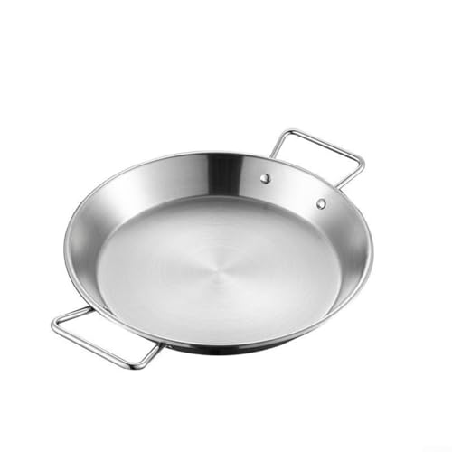 Multifunktionaler Edelstahl-Kochtopf mit Doppelgriffen für die tägliche Zubereitung von Mahlzeiten (32 cm) von Getdoublerich