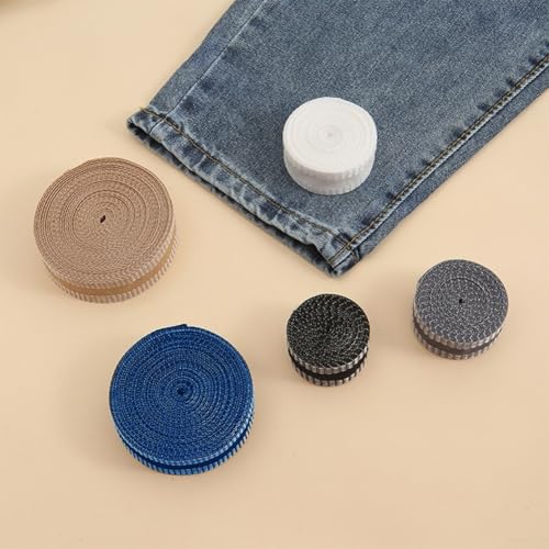 Praktisches 2 m Saumband für einfache Anpassung an Hosen und Hosen, schwarz Praktisches 2 m Saumband für einfache Anpassung an Hosen und Hosen, schwarz von Getdoublerich