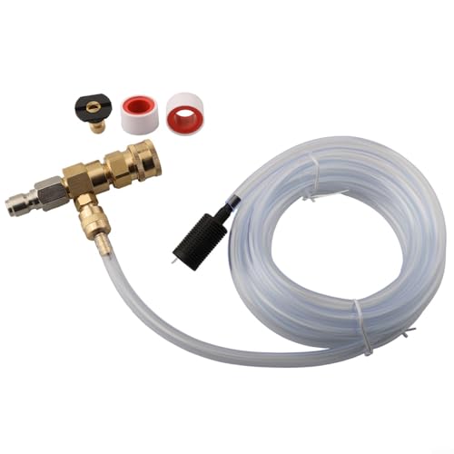 Profi Seifeninjektor für 4000 PSI Hochdruckreiniger 96,5 cm mit effektivem Wasserfilter Profi Seifeninjektor für 4000 PSI Hochdruckreiniger 96,5 cm mit effektivem Wasserfilter von Getdoublerich