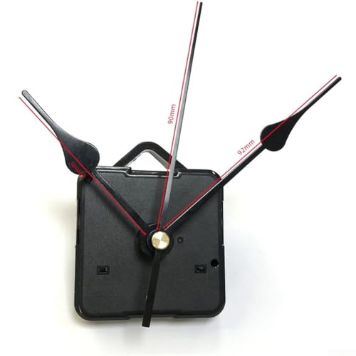 Quarz-Uhrwerk-Kit DIY Wanduhr Reparaturteile mit leisem Mechanismus für genaue Zeit (C) von Getdoublerich