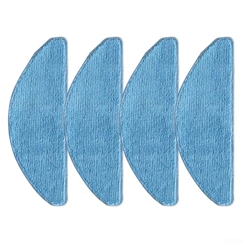 Roboter-Staubsauger-Pad Ersatz für MEDION X41 SW X41 SW+ Zubehör, 3-in-1-Mikrofaser-Mopptuch-Set für MD 11916 MD 14841 MD 12034 Staubsauger (4 Stück) von Getdoublerich