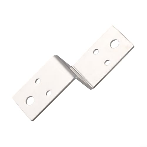 Robust genug, robuste Z-förmige Edelstahlverbinder bieten unübertroffene Unterstützung für Ihre Möbelprojekte (40 mm) von Getdoublerich