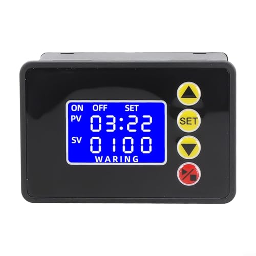 Robuste, programmierbare digitale Zeitschaltuhr mit erweiterten Funktionen für präzise Steuerung (AC110-220V) von Getdoublerich