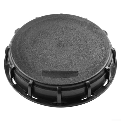 Robuster 150 mm S160X7 IBC-Adapter mit einer zuverlässigen 5,1 cm BSPF-Blanko-Entlüftungs-Lösung (schwarz ohne Loch) von Getdoublerich