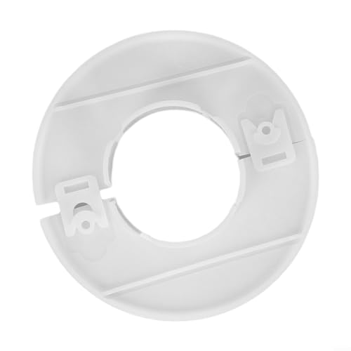 Rosettenabdeckung, glatte Oberfläche, robustes PP-Material, perfekt für Klimaanlagen-Rohre und Rohrinstallationen, 40 mm bis 80 mm Größen (40 mm) von Getdoublerich