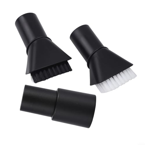 Saugbürsten-Set, für WD 2 WD 3 WD 5 WD 4 Modell Kunststoff Saugbürsten-Set 2.863-221.0 für Polsteroberflächen, Teppichoberflächen (schwarz + weiß) von Getdoublerich