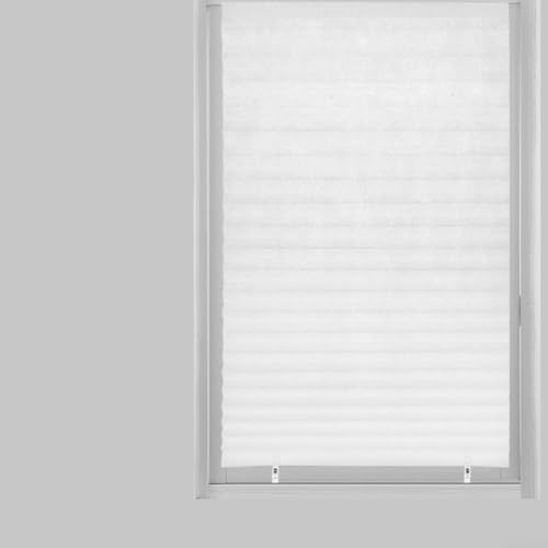 Schlanke PVC-Faltenrollos mit wesentlichen Lichtsteuerungsfunktionen ohne Kompromisse bei der Raumeffizienz (90 x 150 cm) von Getdoublerich