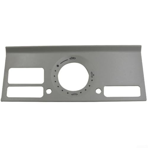 Schlankes Design Oberlichtabdeckung für Passat, Tiguan und mehr (groß, halbrund, grau) von Getdoublerich