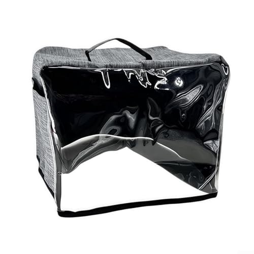 Schützende Toaster-Abdeckung aus Oxford-Stoff mit transparenter Frontansicht Schützende Toaster-Abdeckung aus Oxford-Stoff mit transparenter Frontansicht von Getdoublerich
