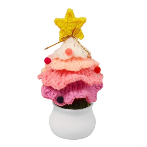 Sorgfältig gearbeiteter gestrickter Weihnachtsbaumschmuck verleiht Ihrer Einrichtung eine persönliche Note (B) von Getdoublerich
