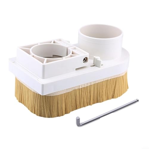 Staubsammelbox mit Bürste für CNC-Fräsen und Gravierfräsmaschinen (70 mm) von Getdoublerich