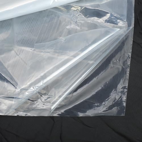 Transparente Folie für Gewächshäuser im Garten zur Unterstützung einer gesunden Pflanzenentwicklung (4 m x 1 m) von Getdoublerich