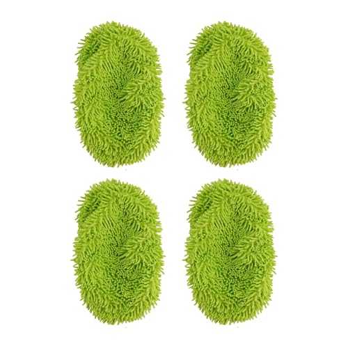Waschbarer, wiederverwendbarer Wischmopp für Pads für Swiffer für Kehrmaschine, Mikrofaser-Material für trockene und nasse Reinigung, und einfach anzubringende Nachfüllung für Haushaltsböden (4 Stück Waschbarer, wiederverwendbarer Wischmopp für Pads für Swiffer für Kehrmaschine, Mikrofaser-Material für trockene und nasse Reinigung, und einfach anzubringende Nachfüllung für Haushaltsböden (4 Stück von Getdoublerich