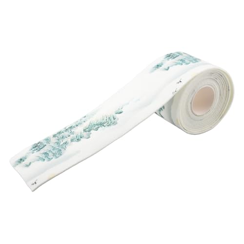 Wasserabsorbierende Streifen für die Küchenspüle, ohne Design, um Kondensation und Wasseransammlungen auf Fensterglas und Umgebung zu verhindern (Querformate) von Getdoublerich