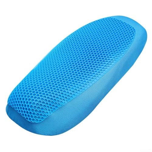 Wasserdichter Gel-Kissenbezug für Motorrad erhöht den Komfort für lange Fahrten mit einfacher Wartung (blau) von Getdoublerich