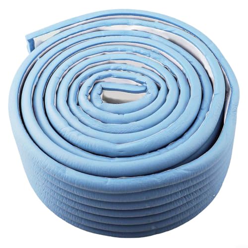 Wasserrohr-Isolierband für den Außenbereich, zum Einfrieren, mit Schaumstoff-Material für Winterrohr, Wärmedämmung und Geräuschreduzierung, 2 m x 8 cm Streifen (blau) von Getdoublerich