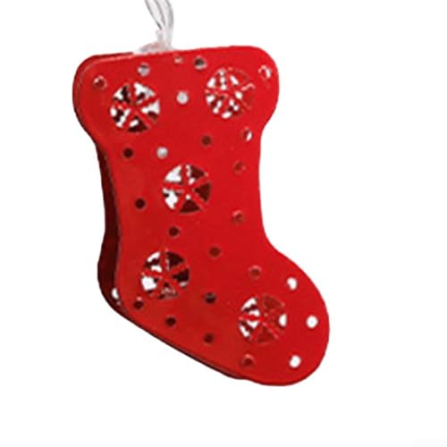 Weihnachtsdekoration, Weihnachtsmann, Schneemann, LED-Lichter, 3 Merers für drinnen und draußen, Weihnachtsbaum, Garten, Party, Wohnzimmer, Schlafzimmer, Dekoration (Weihnachtssocken) von Getdoublerich