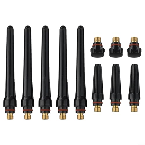 Welding Made Simple Komplettes elftes Kappen-Set entwickelt, um beliebt für WIG-Taschenlampen wie die WP-Serie zu passen von Getdoublerich