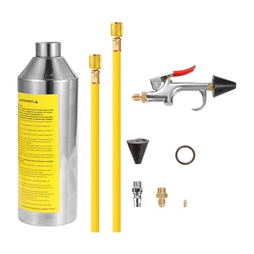 AC Flush Clean Kit | Klimaanlagen-System Reinigungswerkzeug | Reinigungsflasche für Klimaanlagenrohre bei Verdampfern & Kondensatoren von Geteawily