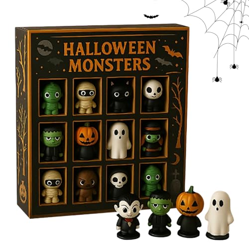 Countdown Kalender Spielzeug - 12-tägiger Countdown-Kalender Figurenset - Festliche Miniatur Dekofiguren Für Wohnzimmer Schreibtisch Countdown Kalender Spielzeug - 12-tägiger Countdown-Kalender Figurenset - Festliche Miniatur Dekofiguren Für Wohnzimmer Schreibtisch von Geteawily