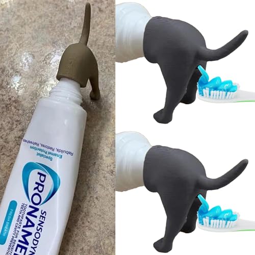 Deckel Für Zahnpasta Für Kackende Hunde | Pooping Dog Toothpaste Lid | Pooping Dog Toothpaste Topper | Zahnpasta Spender Für Hundekot | Lustiger Zahnpasta Deckel | Funny Creative Toothpaste Cap von Geteawily