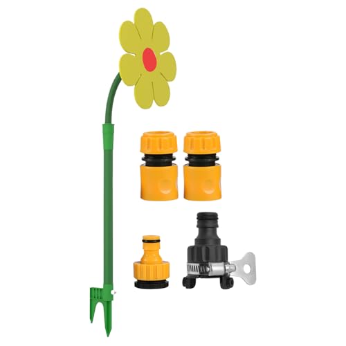 Gänseblümchen Wasserspinner - Bewässerungssprinkler | 360 Grad Rotierendes Bewässerungssystem Für Garten Rasen Terrasse Spiel Gänseblümchen Wasserspinner - Bewässerungssprinkler | 360 Grad Rotierendes Bewässerungssystem Für Garten Rasen Terrasse Spiel von Geteawily