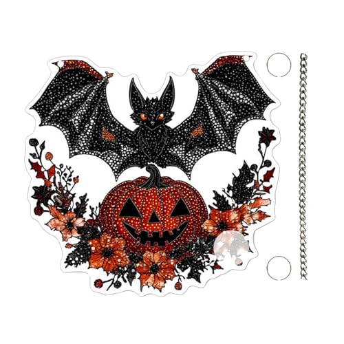 Halloween Türschild Deko,Rundes Halloween Türschild Aus Acryl - Gruselige Deko Aufhängbar Für Kamin Schlafzimmerwand Hauseingang Fenster Landhausstil Geisterhaus Halloween Türschild Deko,Rundes Halloween Türschild Aus Acryl - Gruselige Deko Aufhängbar Für Kamin Schlafzimmerwand Hauseingang Fenster Landhausstil Geisterhaus von Geteawily