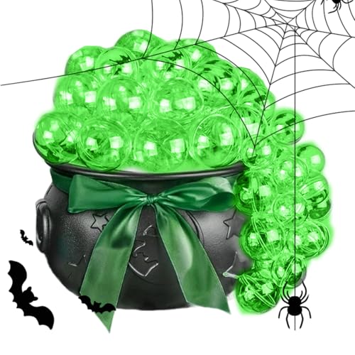 Hexenkessel Für Halloween - Halloween Decorations Indoor Bubbling Cauldron - Fernbedienung Für Dekoration An Kamin Fensterbank Terrasse von Geteawily