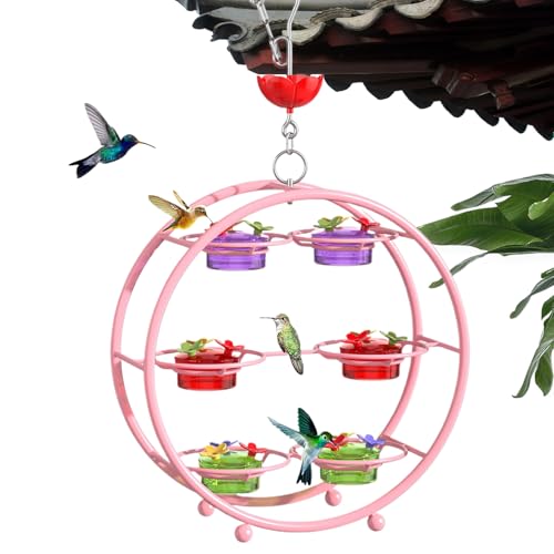 Metal Hummingbird Feeder für Outdoor, Hummingbird Feeder Metal - Outdoors Multi-Tier-Kolibri-Feeder - Exquisite bequem von Geteawily