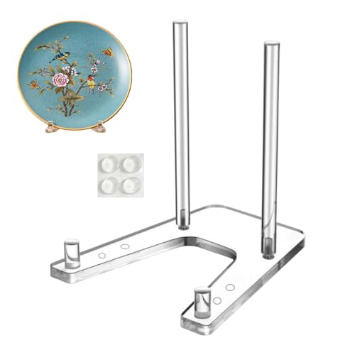 Plate Display Stand - Acryl Buchständer | Verstellbarer Klare Halter Für Postkarte Kunstwerk Tablet Album Bild Telefon von Geteawily